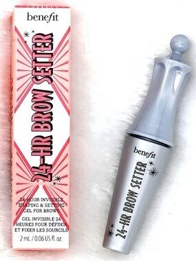 Benefit 24-HR Brow Setter Gel - Pink and Silver
